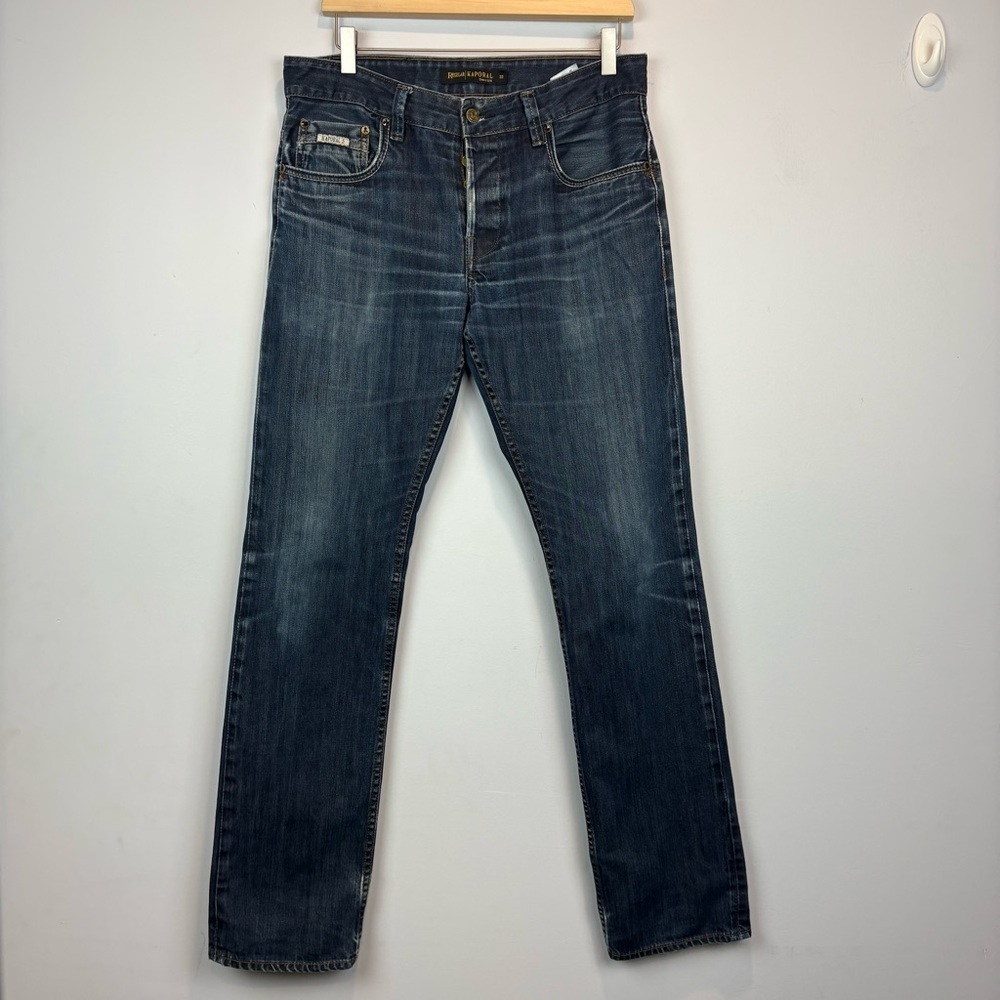 Classic Blue Straight Leg Jeans